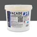 Mur / Fa&ccedil;ade sur Mont&eacute;limar : FACADE LABORATORY #23 - Peinture HYDRO Pliolite RAL 7010 - Gris tente 5L
