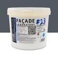 Mur / Fa&ccedil;ade sur Mont&eacute;limar : FACADE LABORATORY #23 - Peinture HYDRO Pliolite RAL 7011 - Gris fer 5L