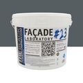 Mur / Fa&ccedil;ade sur Mont&eacute;limar : FACADE LABORATORY #23 - Peinture HYDRO Pliolite RAL 7012 - Gris basalte 15L