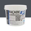 Mur / Fa&ccedil;ade sur Mont&eacute;limar : FACADE LABORATORY #23 - Peinture HYDRO Pliolite RAL 7015 - Gris ardoise 15L