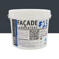 Mur / Fa&ccedil;ade sur Mont&eacute;limar : FACADE LABORATORY #23 - Peinture HYDRO Pliolite RAL 7016 - Gris anthracite 15L