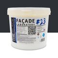 Mur / Fa&ccedil;ade sur Mont&eacute;limar : FACADE LABORATORY #23 - Peinture HYDRO Pliolite RAL 7021 - Gris noir 5L