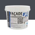 Mur / Fa&ccedil;ade sur Mont&eacute;limar : FACADE LABORATORY #23 - Peinture HYDRO Pliolite RAL 7024 - Gris graphite 15L