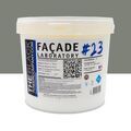 Mur / Fa&ccedil;ade sur Mont&eacute;limar : FACADE LABORATORY #23 - Peinture HYDRO Pliolite RAL 7023 - Gris b&eacute;ton 5L