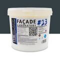 Mur / Fa&ccedil;ade sur Mont&eacute;limar : FACADE LABORATORY #23 - Peinture HYDRO Pliolite RAL 7026 - Gris granit 5L