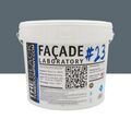 Mur / Fa&ccedil;ade sur Mont&eacute;limar : FACADE LABORATORY #23 - Peinture HYDRO Pliolite RAL 7031 - Gris bleu 15L