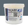 Mur / Fa&ccedil;ade sur Mont&eacute;limar : FACADE LABORATORY #23 - Peinture HYDRO Pliolite RAL 7031 - Gris bleu 5L