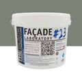 Mur / Fa&ccedil;ade sur Mont&eacute;limar : FACADE LABORATORY #23 - Peinture HYDRO Pliolite RAL 7033 - Gris ciment 15L