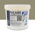Mur / Fa&ccedil;ade sur Mont&eacute;limar : FACADE LABORATORY #23 - Peinture HYDRO Pliolite RAL 7034 - Gris jaune 5L