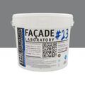 Mur / Fa&ccedil;ade sur Mont&eacute;limar : FACADE LABORATORY #23 - Peinture HYDRO Pliolite RAL 7037 - Gris poussi&egrave;re 15L