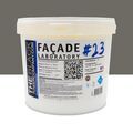 Mur / Fa&ccedil;ade sur Mont&eacute;limar : FACADE LABORATORY #23 - Peinture HYDRO Pliolite RAL 7039 - Gris quartz 5L