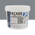 Mur / Fa&ccedil;ade sur Mont&eacute;limar : FACADE LABORATORY #23 - Peinture HYDRO Pliolite RAL 7046 - Telegris 2 15L