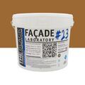 Mur / Fa&ccedil;ade sur Mont&eacute;limar : FACADE LABORATORY #23 - Peinture HYDRO Pliolite RAL 8001 - Brun terre de Sienne 15L