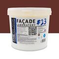 Mur / Fa&ccedil;ade sur Mont&eacute;limar : FACADE LABORATORY #23 - Peinture HYDRO Pliolite RAL 8012 - Brun rouge 5L