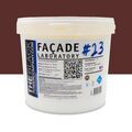 Mur / Fa&ccedil;ade sur Mont&eacute;limar : FACADE LABORATORY #23 - Peinture HYDRO Pliolite RAL 8015 - Marron 5L