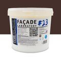 Mur / Fa&ccedil;ade sur Mont&eacute;limar : FACADE LABORATORY #23 - Peinture HYDRO Pliolite RAL 8017 - Brun chocolat 5L