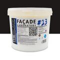 Mur / Fa&ccedil;ade sur Mont&eacute;limar : FACADE LABORATORY #23 - Peinture HYDRO Pliolite RAL 8022 - Brun noir 5L
