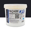 Mur / Fa&ccedil;ade sur Mont&eacute;limar : FACADE LABORATORY #23 - Peinture HYDRO Pliolite RAL 9011 - Noir graphite 5L