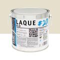 Bois sur Mont&eacute;limar : Laque Acrylique Primaire + Finition Microporeuse RAL 1013 - Blanc perl&eacute; 2,5L