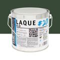 Bois sur Mont&eacute;limar : Laque Acrylique Primaire + Finition Microporeuse RAL 6020 - Vert oxyde chromique 2,5L