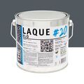 Bois sur Mont&eacute;limar : Laque Acrylique Primaire + Finition Microporeuse RAL 7011 - Gris fer 2,5L