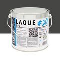 Bois sur Mont&eacute;limar : Laque Acrylique Primaire + Finition Microporeuse RAL 7022 - Gris terre d'ombre 2,5L