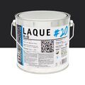 Bois sur Mont&eacute;limar : Laque Acrylique Primaire + Finition Microporeuse RAL 9004 - Noir de s&eacute;curit&eacute; 2,5L