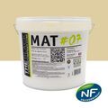 Mur sur Mont&eacute;limar : MAT #07 - Peinture finition acrylique mate Murs RAL 1014 - Ivoire 5L