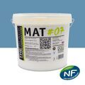 Mur sur Mont&eacute;limar : MAT #07 - Peinture finition acrylique mate Murs RAL 5024 - Bleu pastel 5L