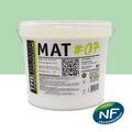 Mur sur Mont&eacute;limar : MAT #07 - Peinture finition acrylique mate Murs RAL 6019 - Vert blanc 5L
