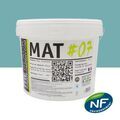Mur sur Mont&eacute;limar : MAT #07 - Peinture finition acrylique mate Murs RAL 6034 - Turquoise pastel 15L