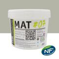 Mur sur Mont&eacute;limar : MAT #07 - Peinture finition acrylique mate Murs RAL 7032 - Gris silex 15L