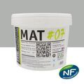 Mur sur Mont&eacute;limar : MAT #07 - Peinture finition acrylique mate Murs RAL 7038 - Gris agate 15L