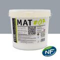 Mur sur Mont&eacute;limar : MAT #07 - Peinture finition acrylique mate Murs RAL 7040 - Gris fen&ecirc;tre 5L