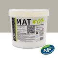 Mur sur Mont&eacute;limar : MAT #07 - Peinture finition acrylique mate Murs RAL 7044 - Gris soie 5L