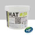 Mur sur Mont&eacute;limar : MAT #07 - Peinture finition acrylique mate Murs RAL 7047 - Telegris 4 15L