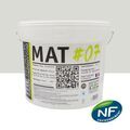Mur sur Mont&eacute;limar : MAT #07 - Peinture finition acrylique mate Murs RAL 9002 - Blanc gris 15L