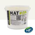 Mur sur Mont&eacute;limar : MAT #07 - Peinture finition acrylique mate Murs RAL 9010 - Blanc pur 5L