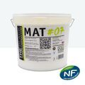 Mur sur Mont&eacute;limar : MAT #07 - Peinture finition acrylique mate Murs RAL 9016 - Blanc signalisation 5L