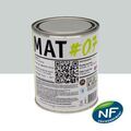 Mur sur Mont&eacute;limar : MAT #07 - Peinture finition acrylique mate Murs RAL 9018 - Blanc papyrus 1L
