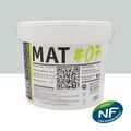 Mur sur Mont&eacute;limar : MAT #07 - Peinture finition acrylique mate Murs RAL 9018 - Blanc papyrus 15L
