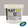 Mur sur Mont&eacute;limar : MAT #07 - Peinture finition acrylique mate Murs Gris vulcania 5L