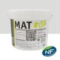 Mur sur Mont&eacute;limar : MAT #07 - Peinture finition acrylique mate Murs Gris radius 15L