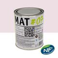 Mur sur Mont&eacute;limar : MAT #07 - Peinture finition acrylique mate Murs Rose ourlet 1L