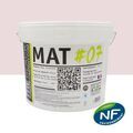 Mur sur Mont&eacute;limar : MAT #07 - Peinture finition acrylique mate Murs Rose antique 15L