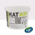 Mur sur Mont&eacute;limar : MAT #07 - Peinture finition acrylique mate Murs Blanc soupir 15L