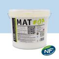 Mur sur Mont&eacute;limar : MAT #07 - Peinture finition acrylique mate Murs Bleu goura 5L