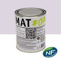 Mur sur Mont&eacute;limar : MAT #07 - Peinture finition acrylique mate Murs Mauve antan 1L