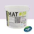 Mur sur Mont&eacute;limar : MAT #07 - Peinture finition acrylique mate Murs Mauve antan 15L