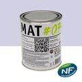 Mur sur Mont&eacute;limar : MAT #07 - Peinture finition acrylique mate Murs Mauve quantum 1L